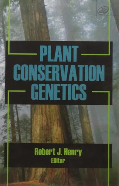 Image of - Plant Conservation Genetics | Hardcover