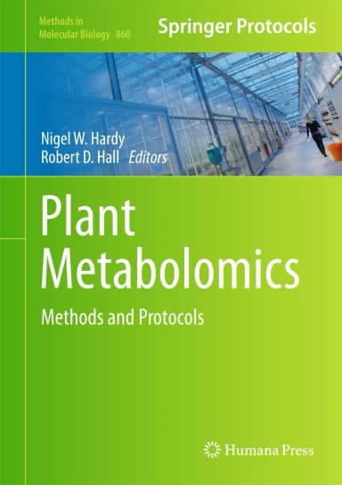 Image of - Plant Metabolomics | Hardcover