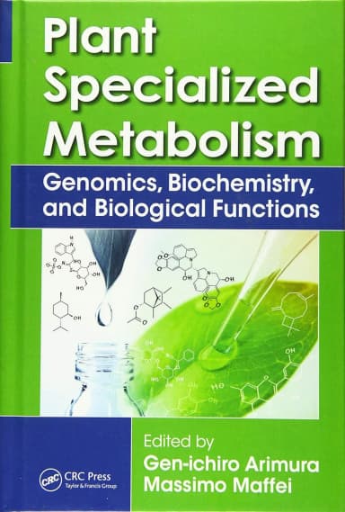 Image of - Plant Specialized Metabolism | Hardcover