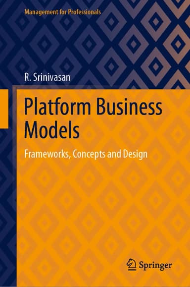 Image of - Platform Business Models Frameworks Concepts And Design | Hardcover
