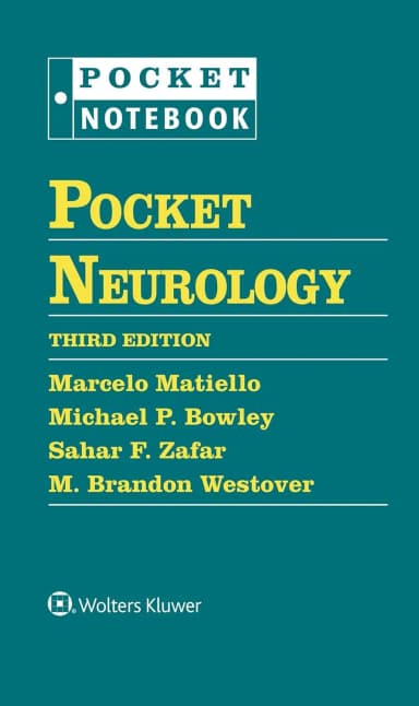 Image of - Pocket Neurology Pocket Notebook Third Edition (Sp 2021)