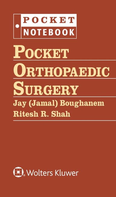 Image of - Pocket Orthopaedic Surgery | Hardcover