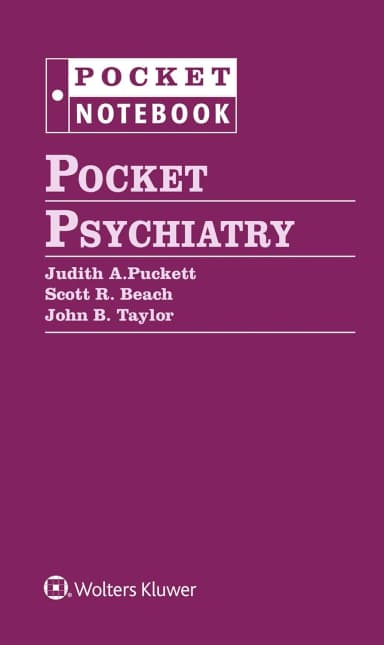 Image of - Pocket Psychiatry | Paperback