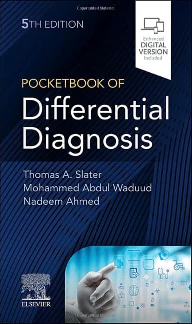 Image of - Pocketbook of Differential Diagnosis | 5th Edition | Paperback