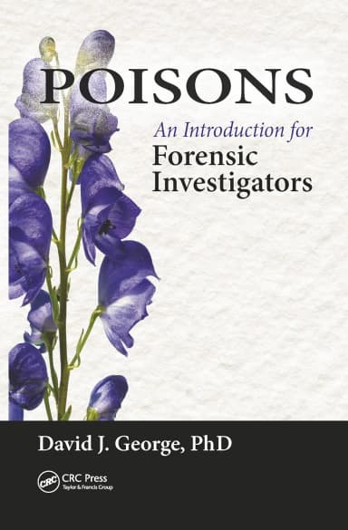 Image of - Poisons An Introduction For Forensic Investigators | Paperback