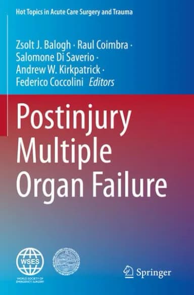 Image of - Postinjury Multiple Organ Failure | Paperback