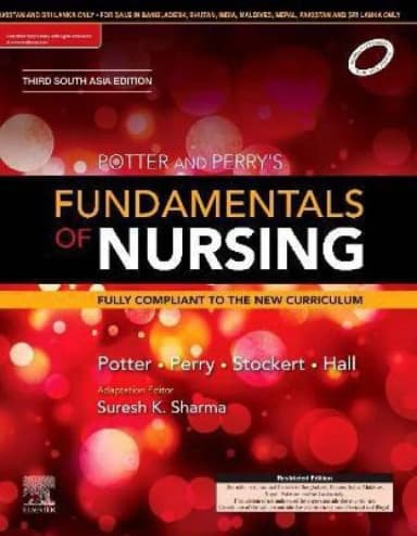 Image of - Potter And Perrys Fundamentals Of Nursing Third Edition (Sae) | Paperback