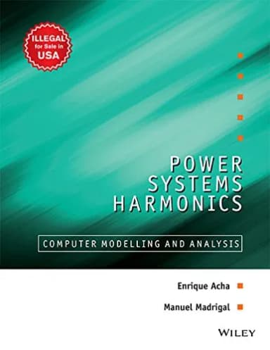 Image of - Power Systems Harmonics Computer Modelling and Analysis | Paperback