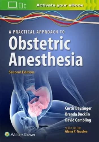 Image of - A Practical Approach to Obstetric Anesthesia | 2nd Edition | Paperback