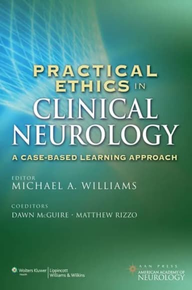 Image of - Practical Ethics In Clinical Neurology A Case-Based Learning Approach | Paperback