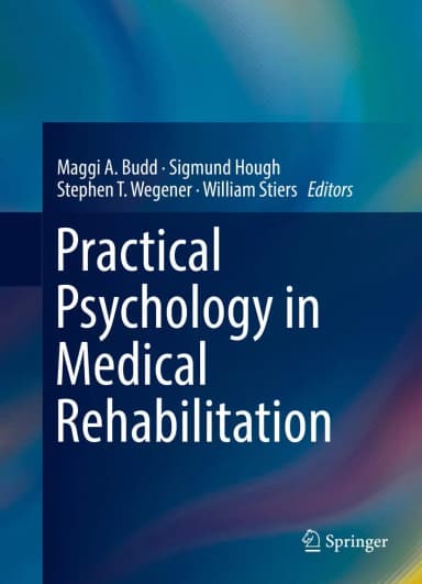 Image of - Practical Psychology In Medical Rehabilitation | Paperback