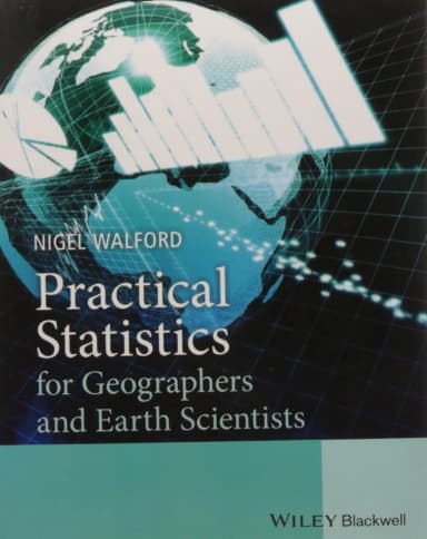 Image of - Practical Statistics for Geographers and Earth Scientists | Paperback