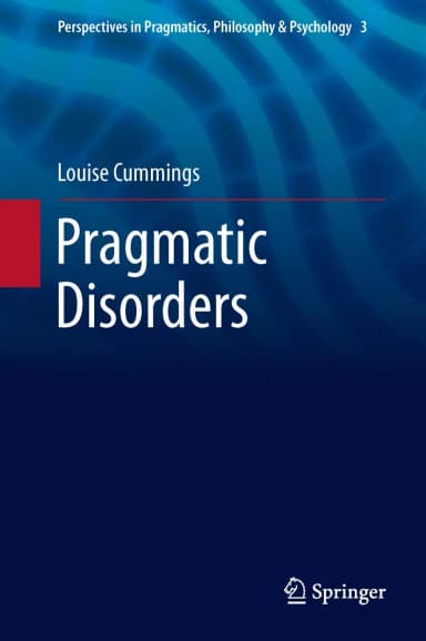Image of - Pragmatic Disorders | Hardcover