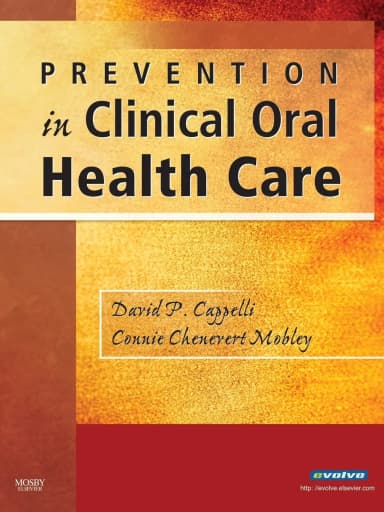 Image of - Prevention In Clinical Oral Health Care | Hardcover