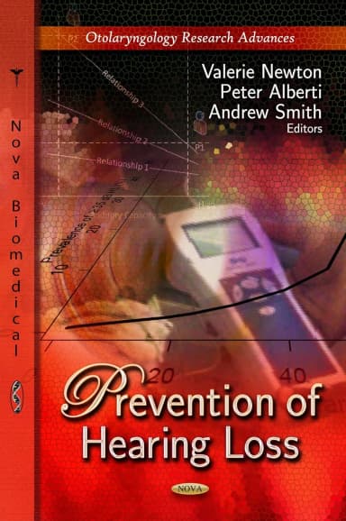 Image of - Prevention of Hearing Loss | Hardcover