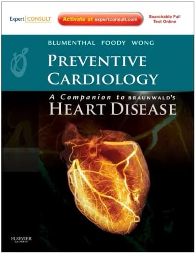 Image of - Preventive Cardiology A Companion to Braunwald's Heart Disease | Hardcover