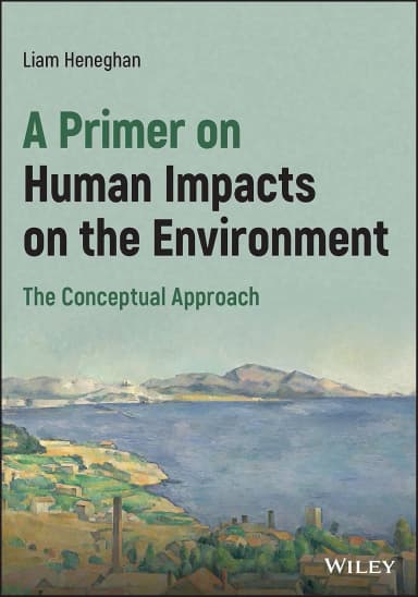 Image of - A Primer On Human Impacts On The Environment The Conceptual Approach | Paperback
