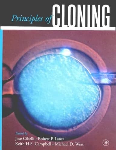 Image of - Principles of Cloning