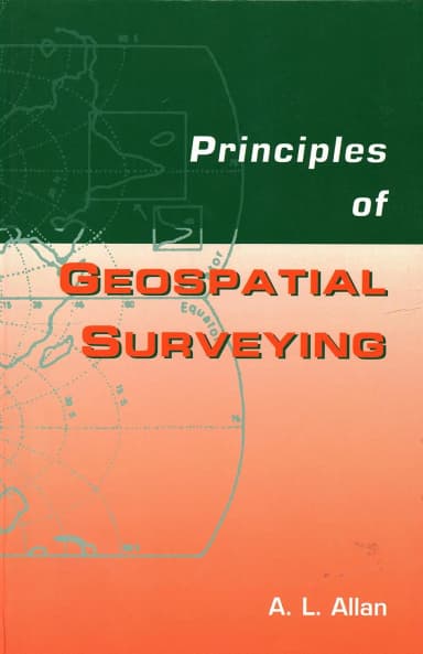 Image of - Principles of Geospatial Surveying | Hardcover