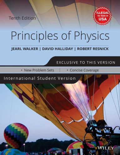 Image of - Principles of Physics | 10th Edition