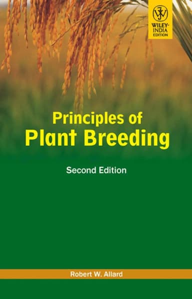Image of - Principles of Plant Breeding | 2nd Edition | Paperback