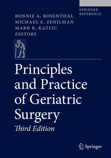Image of - Principles and Practice Of Geriatric Surgery | Third Edition 2 Vol Set | Hardcover