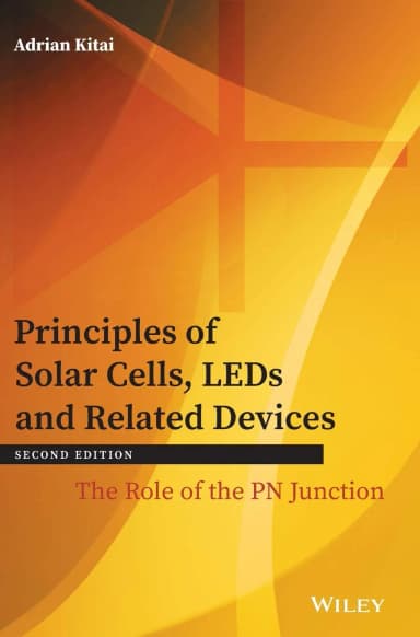 Image of - Principles of Solar Cells | LEDs and Related Devices | 2nd Edition | Hardcover