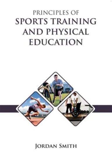 Image of - Principles Of Sports Training And Physical Education | Hardcover