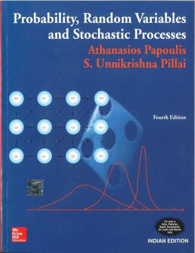Image of - Probability Random Variables and Random Signal Principles | 4th Edition | Paperback