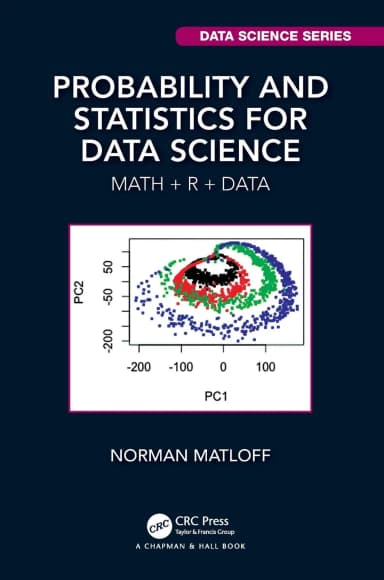 Image of - Probability And Statistics For Data Science Math + R + Data | Paperback
