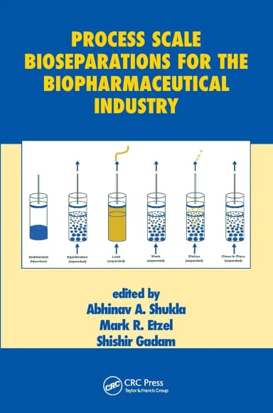 Image of - Process Scale Bioseparations For The Biopharmaceutical Industry | Paperback