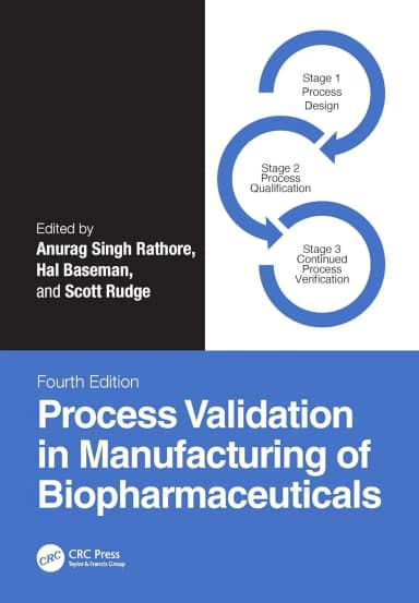 Image of - Process Validation In Manufacturing Of Biopharmaceuticals 4th Edition | Hardcover