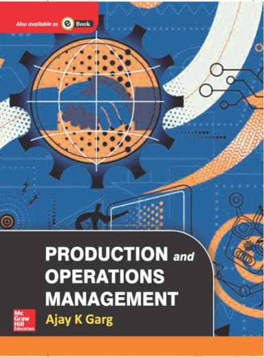 Image of - Production and Operations Management | Paperback