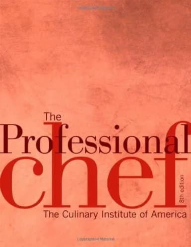 Image of - The Professional Chef | Hardcover