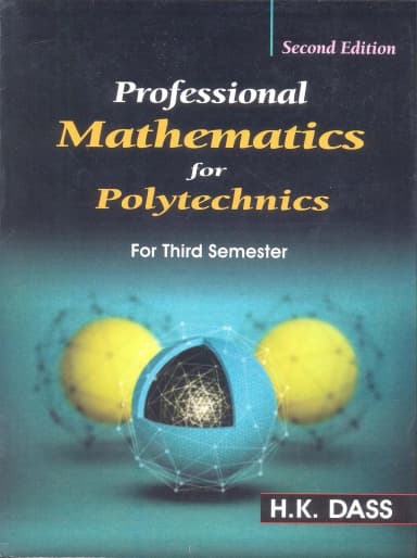 Image of - Professional Mathematics for Polytechnics (For Third Semester) | 2nd Edition