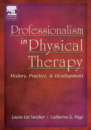 Image of - Professionalism in Physical Therapy History | Practice | and Development | Paperback
