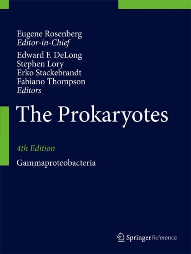 Image of - The Prokaryotes Gammaproteobacteria | 4th Edition | Hardcover