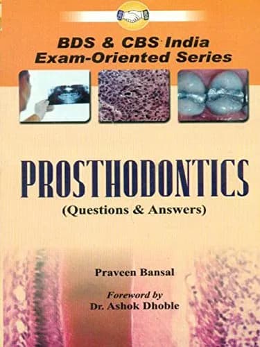 Image of - Prosthodontics Questions and Answers | Paperback