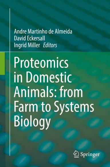 Image of - Proteomics in Domestic Animals From Farm to Systems Biology | Hardcover