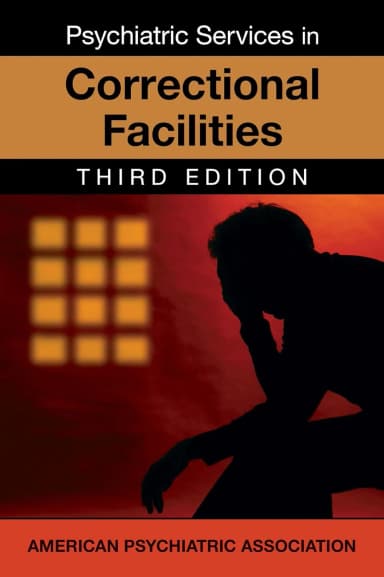 Image of - Psychiatric Services in Correctional Facilities | Third Edition | Paperback