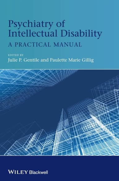 Image of - Psychiatry of Intellectual Disability A Practical Manual | Hardcover