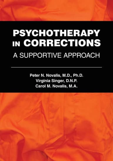 Image of - Psychotherapy In Corrections A Supportive Approach | Paperback