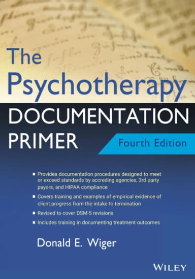 Image of - The Psychotherapy Documentation Primer 4th Edition | Paperback