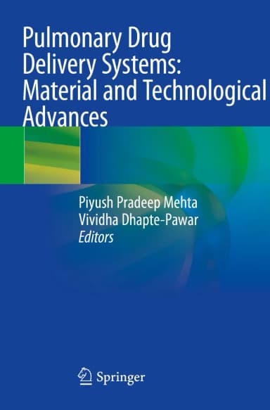 Image of - Pulmonary Drug Delivery Systems Material And Technological Advances | Paperback