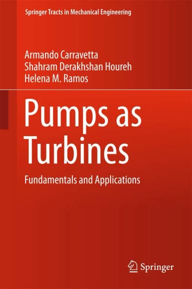 Image of - Pumps as Turbines | Hardcover