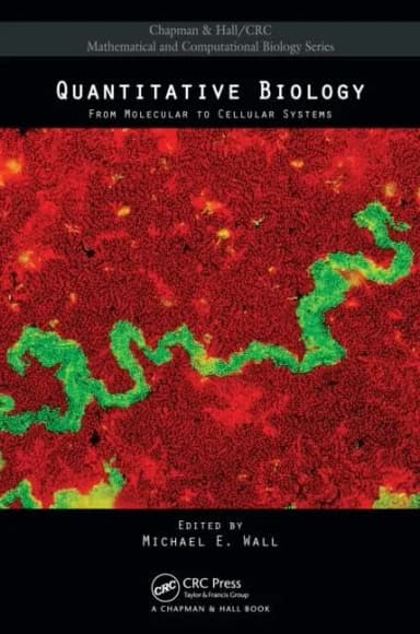 Image of - Quantitative Biology From Molecular to Cellular Systems | Hardcover