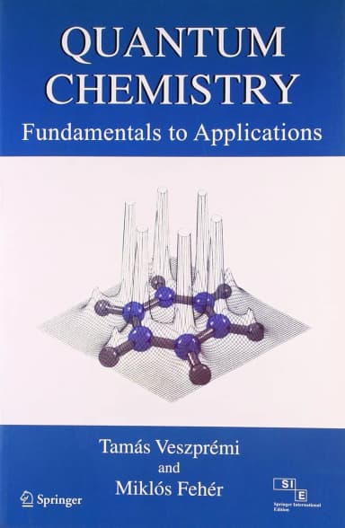 Image of - Quantum Chemistry Fundamentals of Applications | Paperback