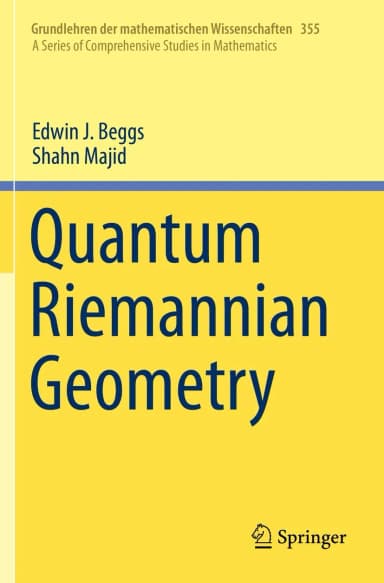 Image of - Quantum Riemannian Geometry | Paperback
