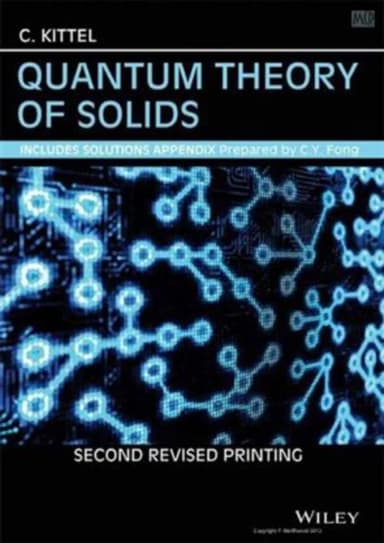 Image of - Quantum Theory of Solids | 2nd Edition | Paperback