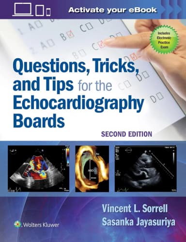 Image of - Questions | Tricks | and Tips Echocardiography Boards | 2nd Edition | Paperback